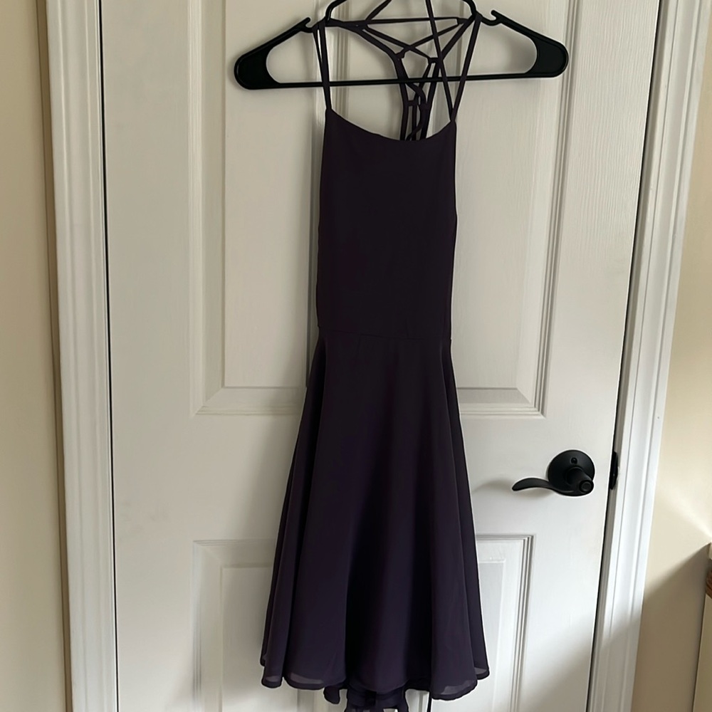 Skater dress from Lulu‘s. Size small. Stunning  open back